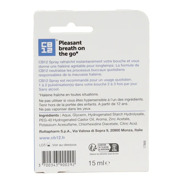 CB12 spray buccal