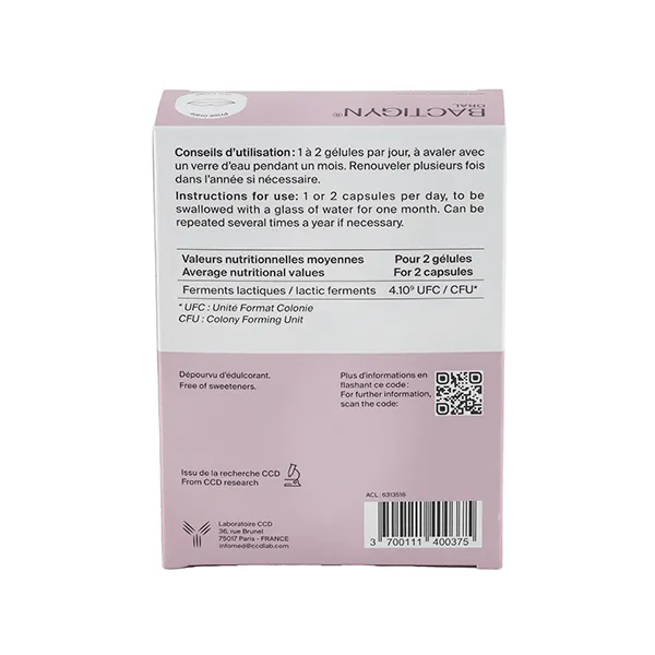 Bactigyn Oral gélules