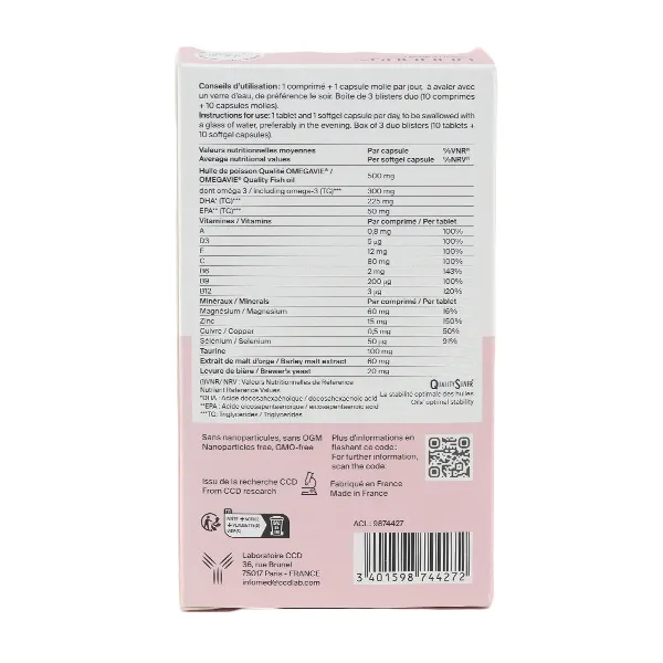 Oligobs Allaitement comprimés + capsules