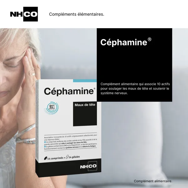 NHCO Céphamine comprimés + gélules