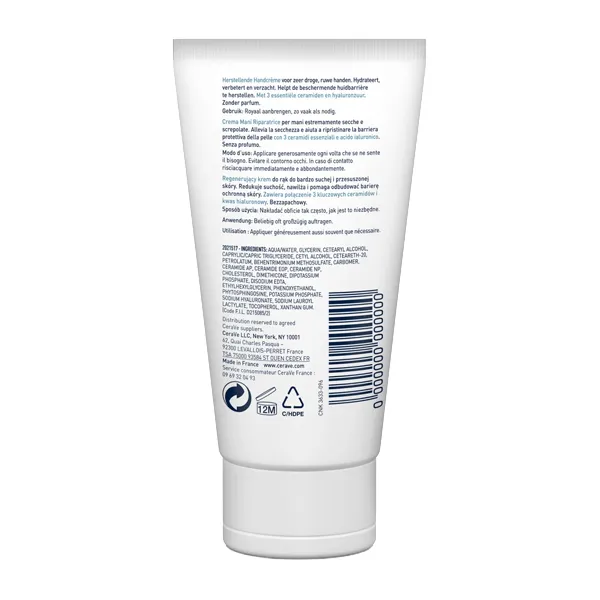 CeraVe Crème Mains Réparatrice