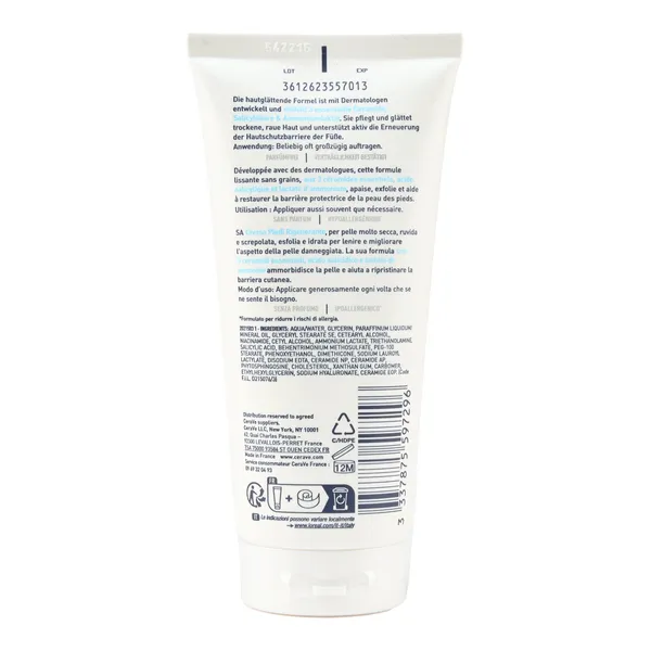 CeraVe crème pieds régénérante SA