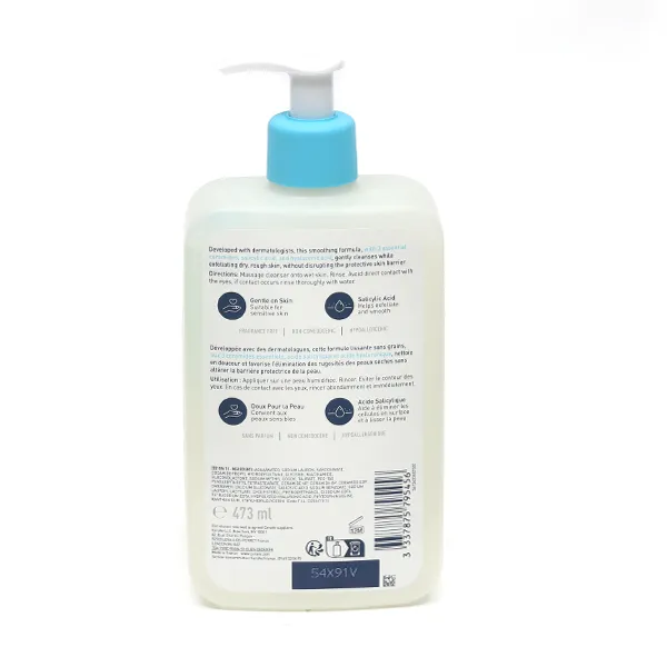 CeraVe SA Gel nettoyant anti-rugosités