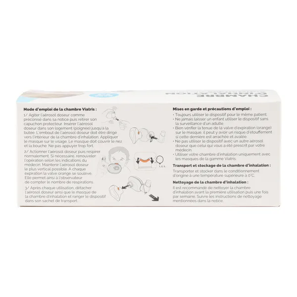 Chambre d'inhalation antistatique 0-2 ans