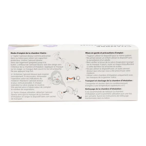 Chambre d'inhalation antistatique 2-6 ans