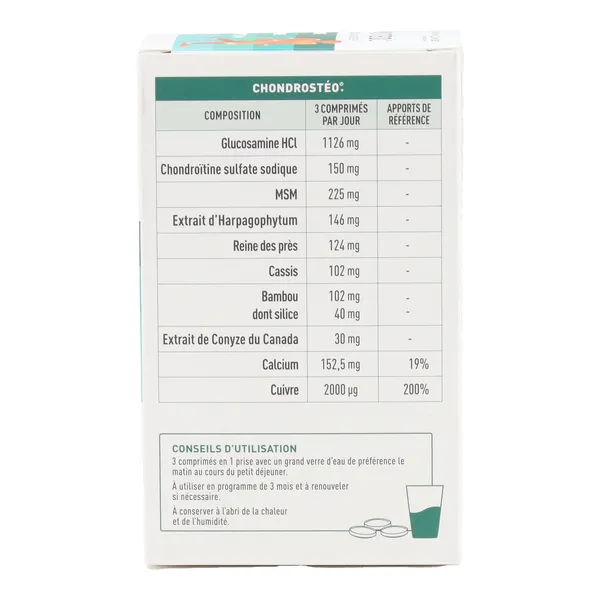Chondrostéo+ Douleurs articulaires comprimés