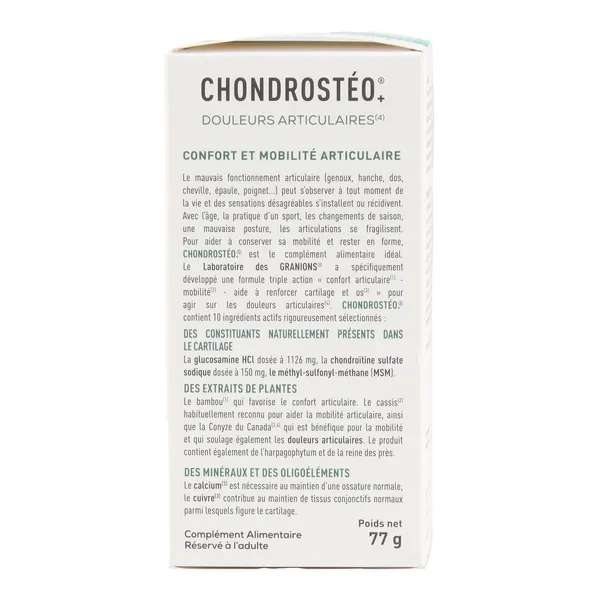 Chondrostéo+ Douleurs articulaires comprimés