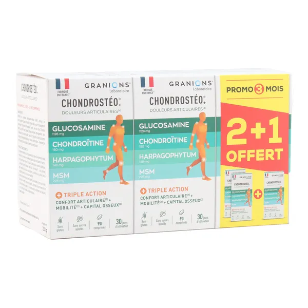Chondrostéo+ Douleurs articulaires comprimés