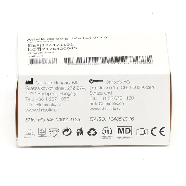 Gibaud Chrisofix Attelle doigt Maillet