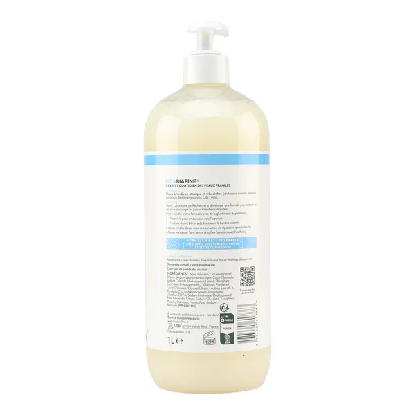 Cicabiafine douche crème lavante anti-irritations