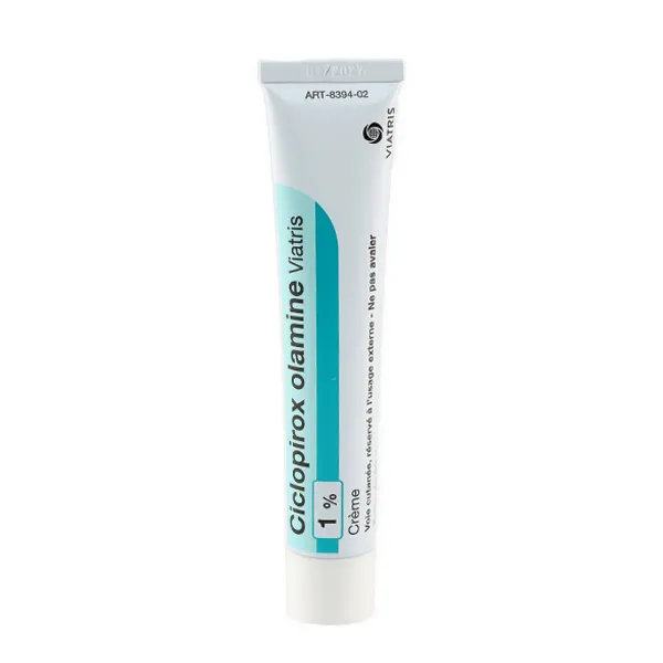 Ciclopirox Olamine 1 % crème antifongique