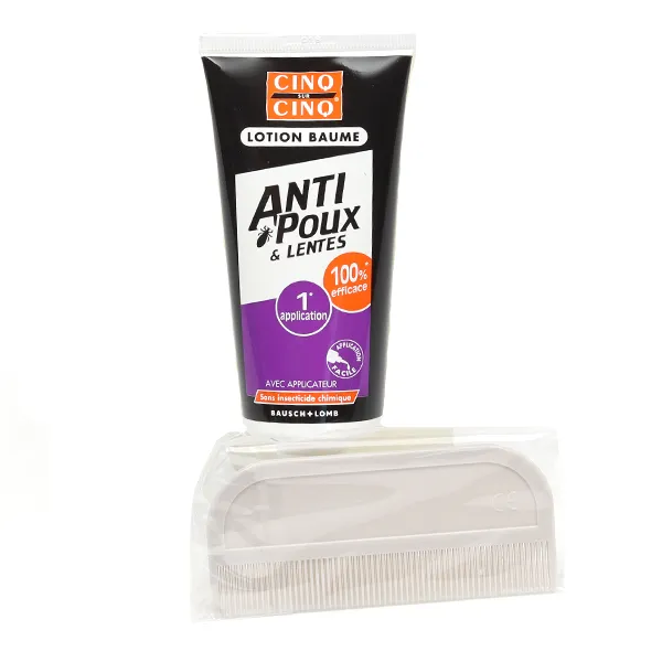 Cinq sur Cinq Radical nuit lotion Anti poux + lentes