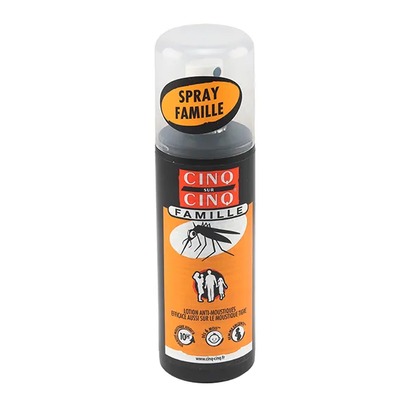 Cinq sur Cinq Famille lotion anti-moustiques