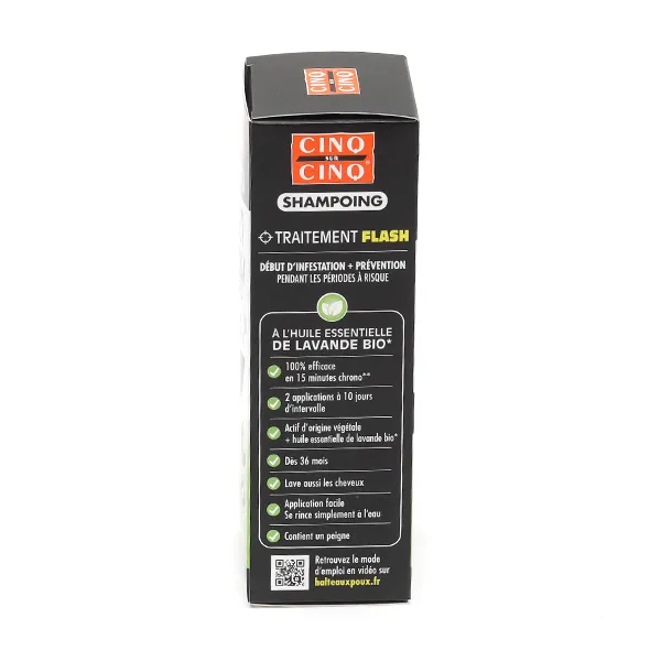 Cinq sur Cinq Shampoing anti poux et lentes