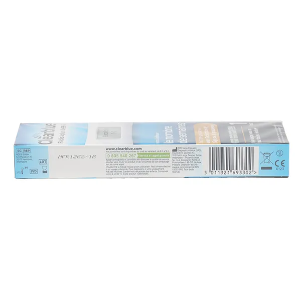 Clearblue test de grossesse avec estimation de la date de conception