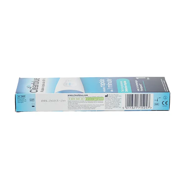 Clearblue Plus test de grossesse détection rapide