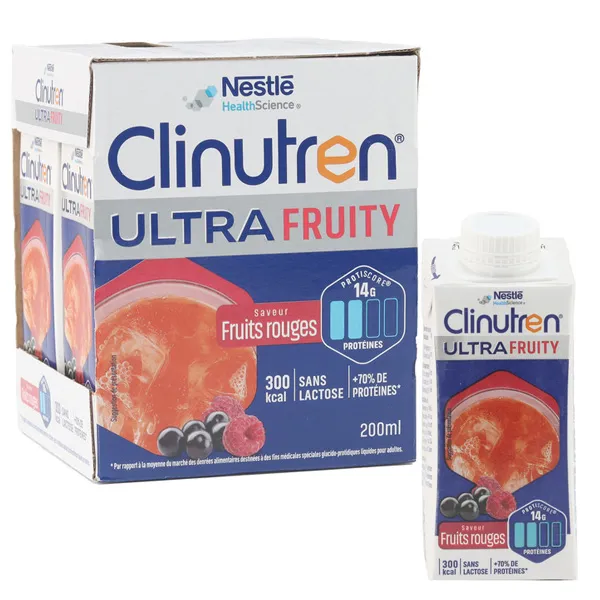 Clinutren Ultra fruity boisson protéinée