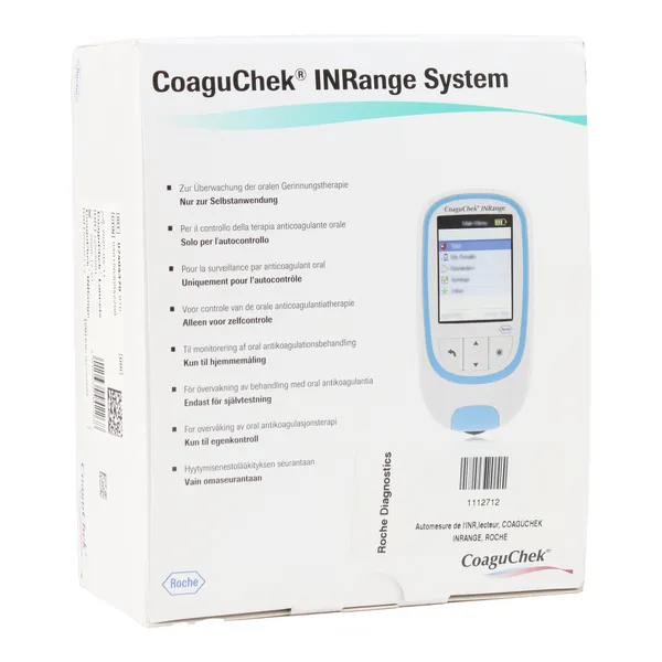 Coaguchek Kit INRange System