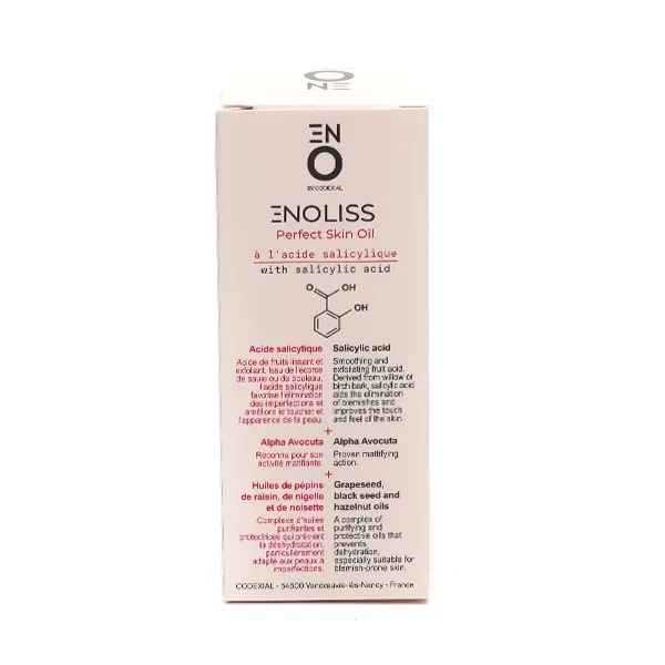 Codexial Enoliss Perfect Skin Oil huile lissante anti-imperfections