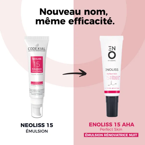 Codexial Enoliss Perfect skin 15 AHA émulsion rénovatrice nuit