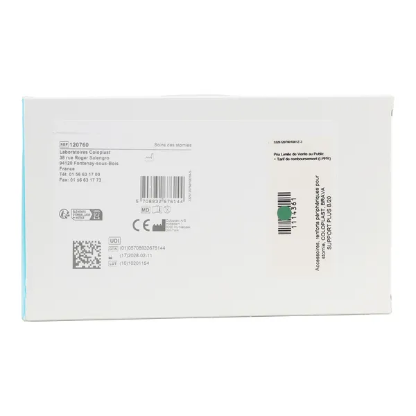 Coloplast Brava Support de stomie Plus XL