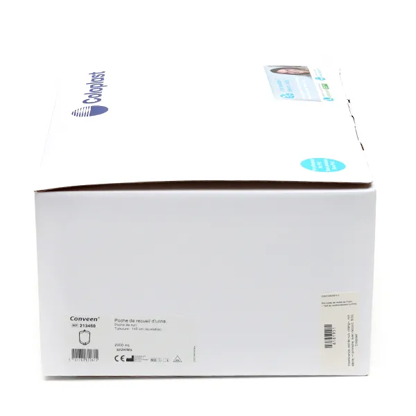 Coloplast conveen poches à urine de nuit 2 litres