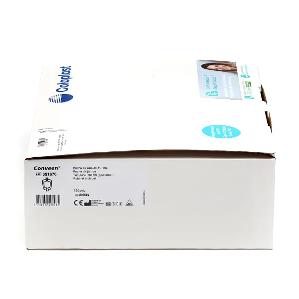 Coloplast Conveen poche à urine ambulatoire x30