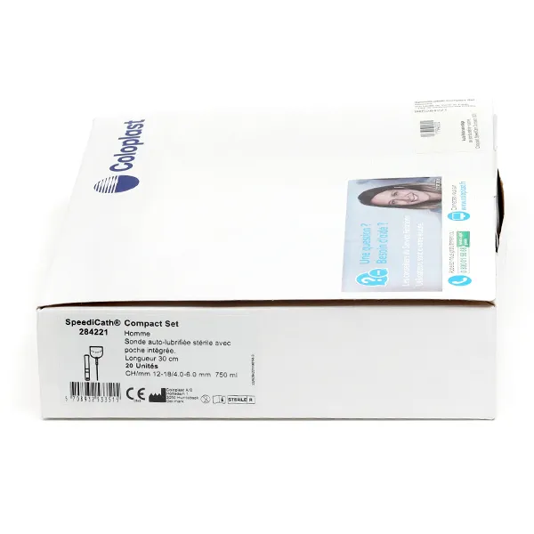 Coloplast Speedicath compact set de sondage urinaire Homme