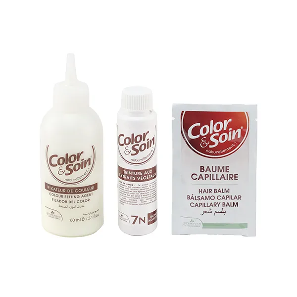 Les 3 Chênes Color et Soin coloration permanente blond noisette 7N