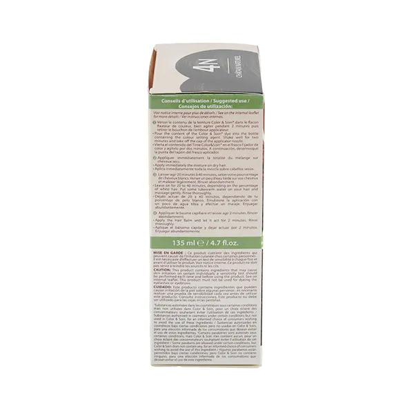 Les 3 Chênes Color et Soin coloration permanente châtain naturel 4N