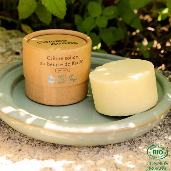 Comme Avant Crème solide au beurre de karité Bio