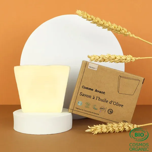 Comme Avant Savon naturel à l'huile d'olive bio