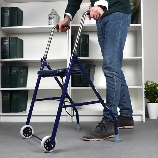 Rollator 2 roues avec siège