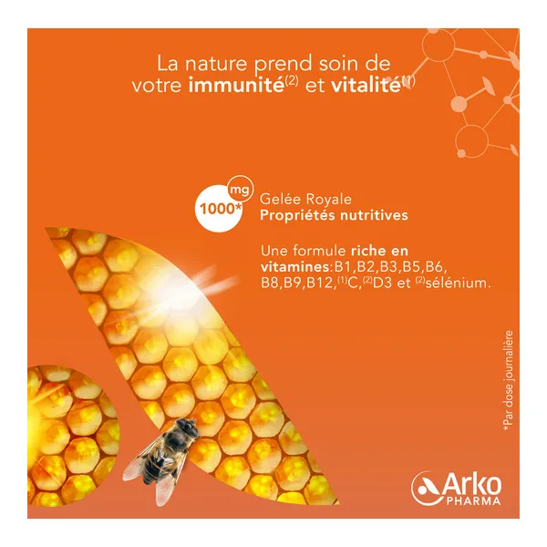 Arkoroyal Vitadéfenses ampoules