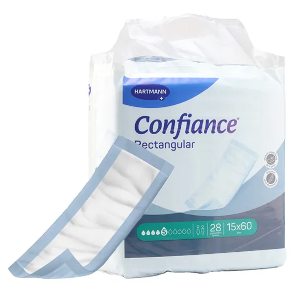 Confiance Rectangular protection droite traversable 5 gouttes