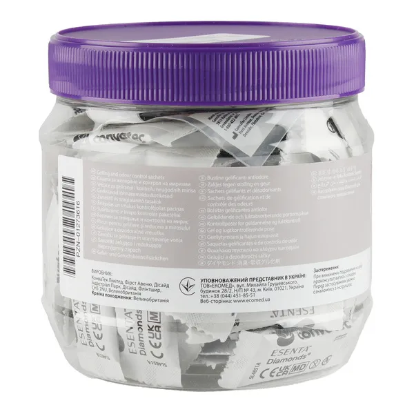 Convatec Diamonds sachets gélifiants anti odeurs