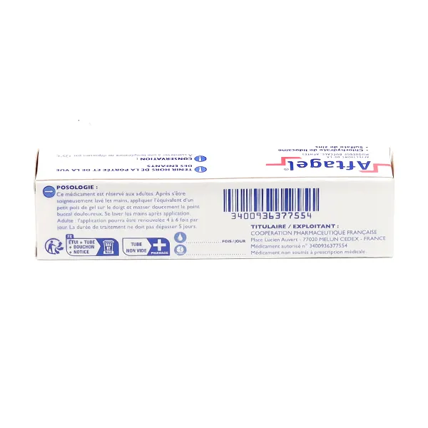 Aftagel gel buccal
