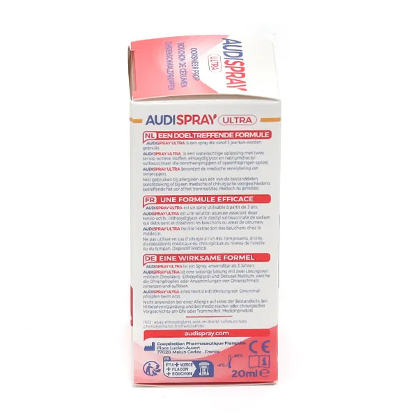 Audispray Ultra solution auriculaire