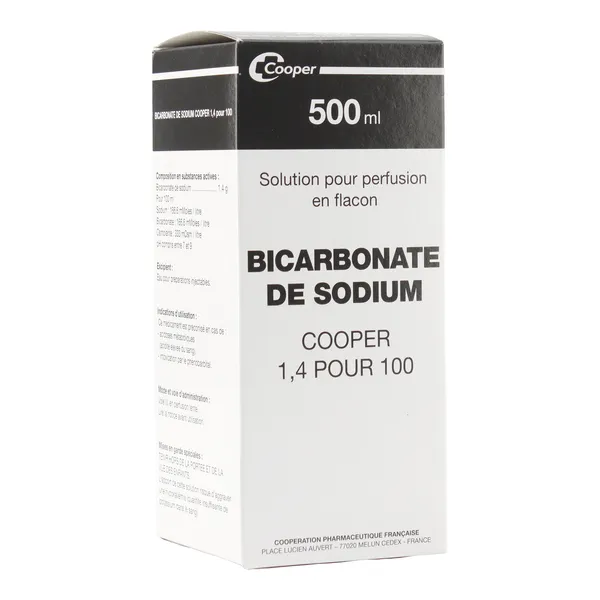 Cooper bicarbonate de sodium 1,4 % solution pour perfusion