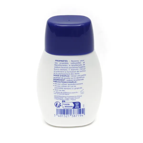 Cooper bicarbonate de sodium poudreur