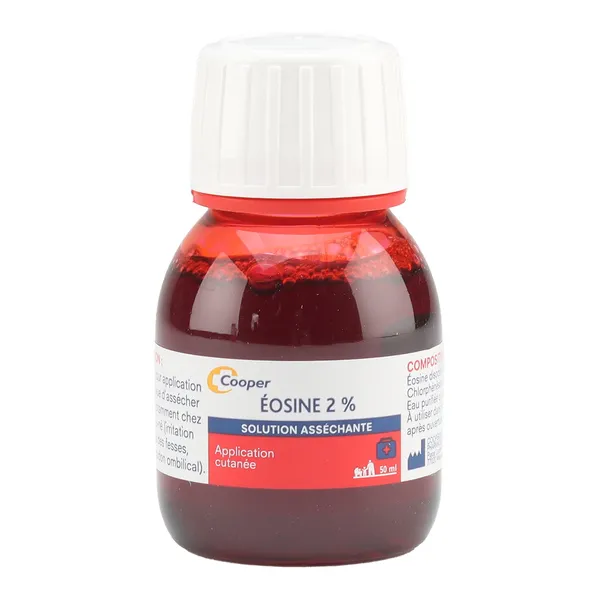 Cooper éosine 2 % flacon