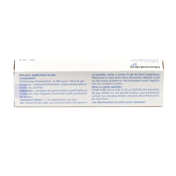 Hexomedine gel antiseptique
