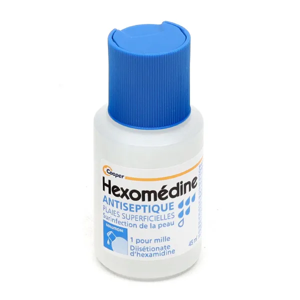 Hexomedine 1 pour mille solution