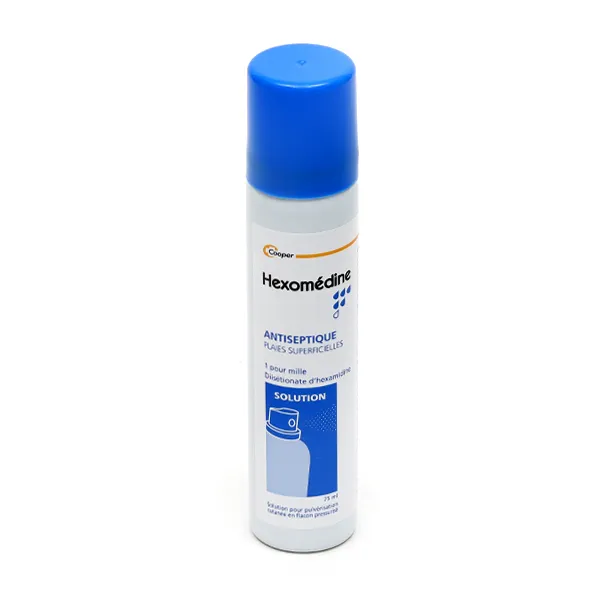 Hexomedine 1 pour mille solution