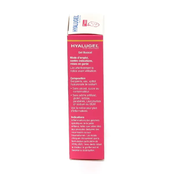 Hyalugel 1ères dents gel buccal