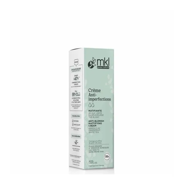 MKL Crème anti-imperfections matifiante bio