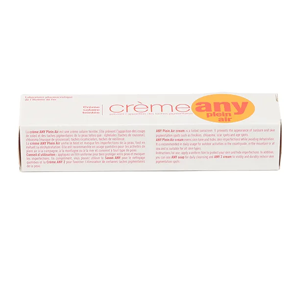 Any Plein Air crème solaire teintée