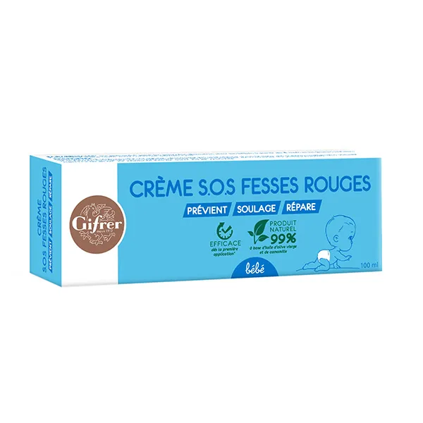 Gifrer Bébé crème SOS fesses rouges