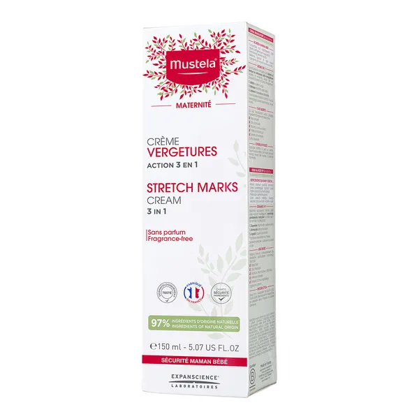 Mustela Maternité Crème vergetures non parfumée