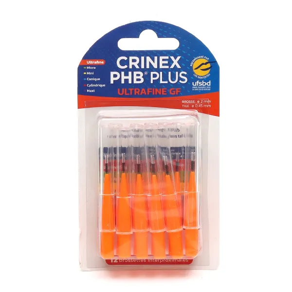 Crinex PHB Plus brossettes interdentaires cylindriques